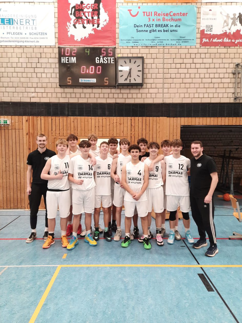 Erster Kantersieg für U16-1