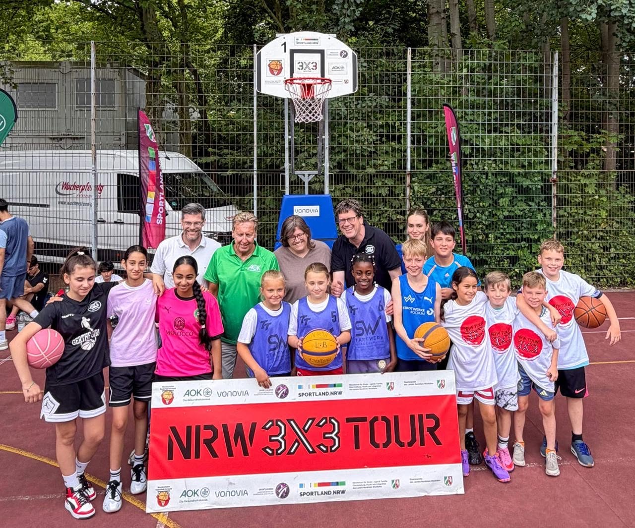 Rekordkulisse bei der NRW 3×3 Tour