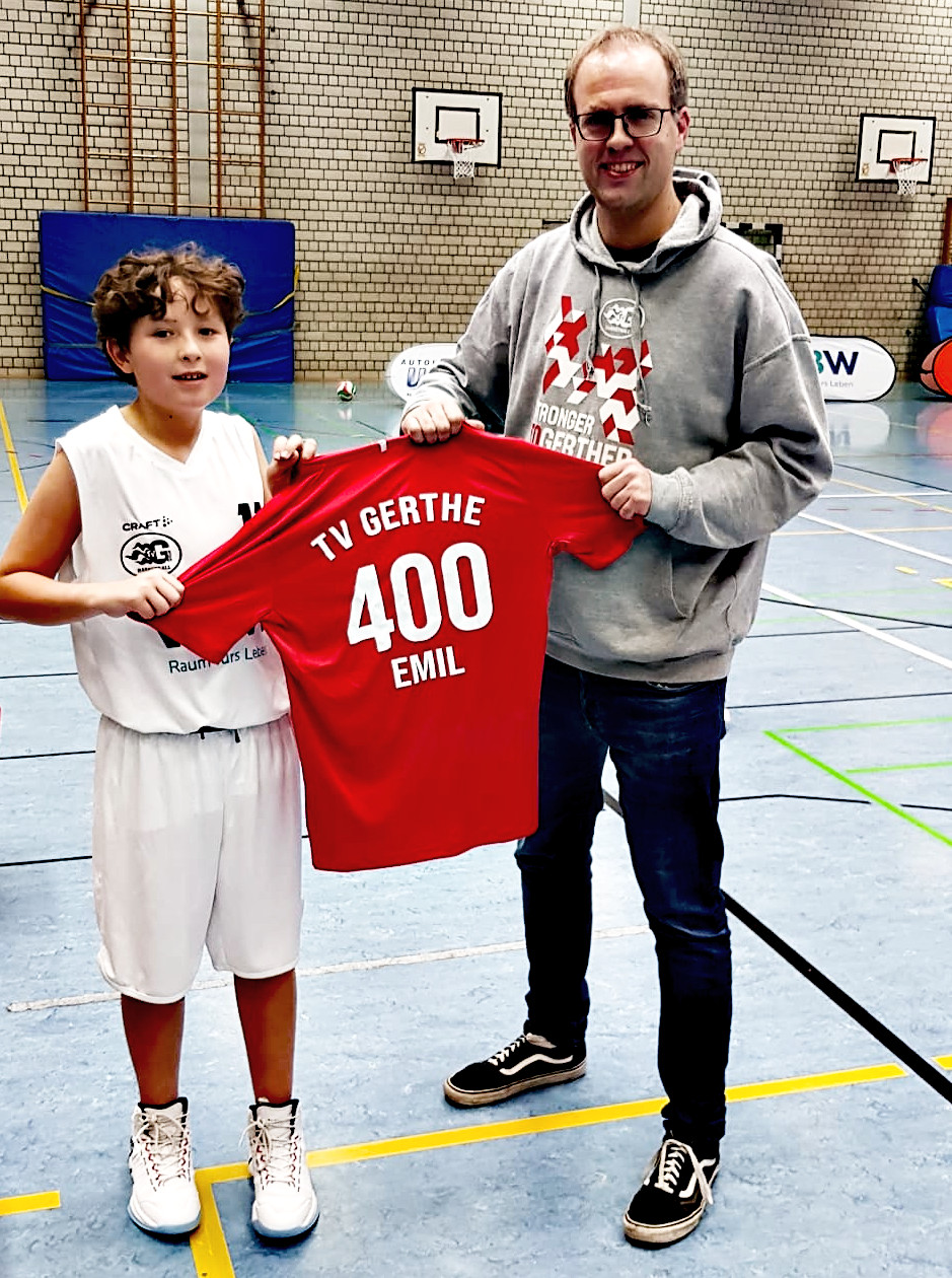 Die U14 II präsentiert die 400