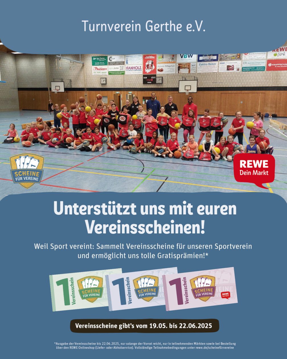 Scheine für Vereine ist zurück
