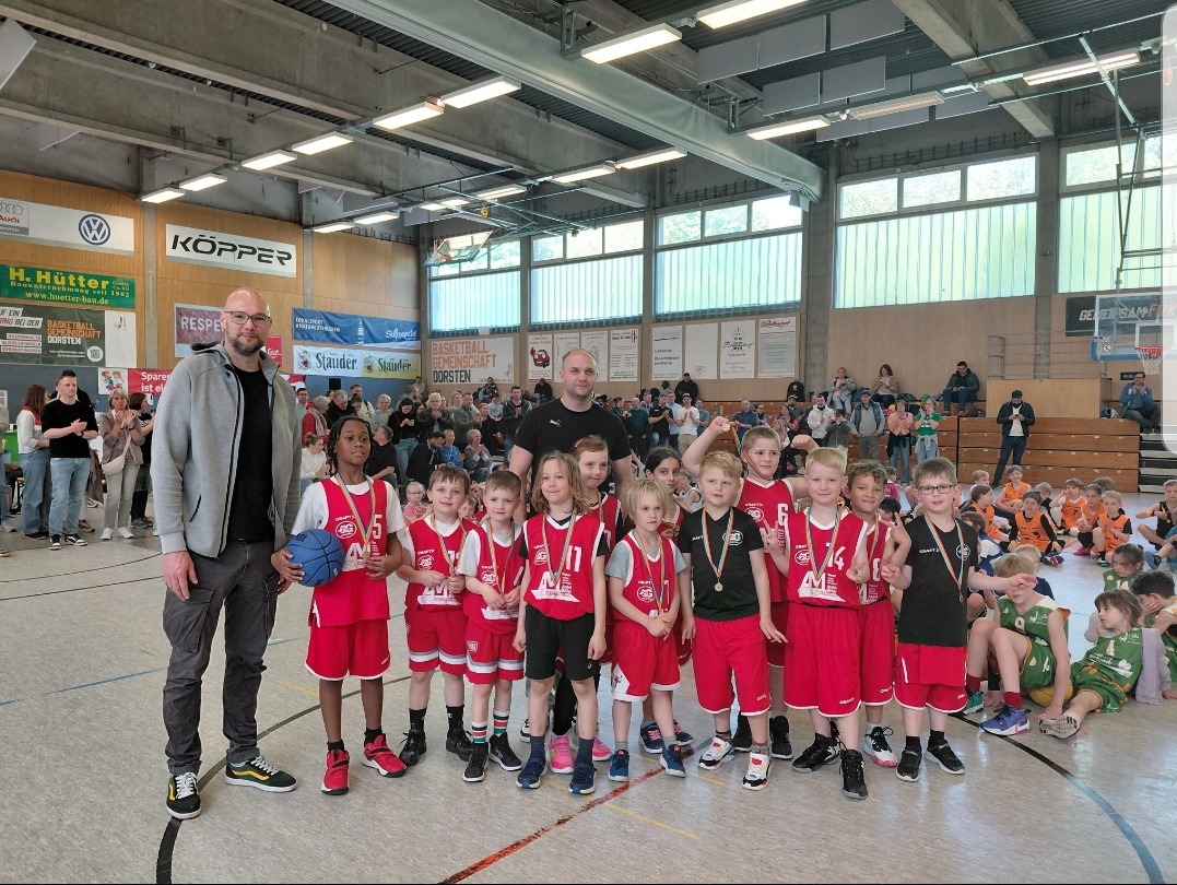 U8: Basketball-Fest in Dorsten