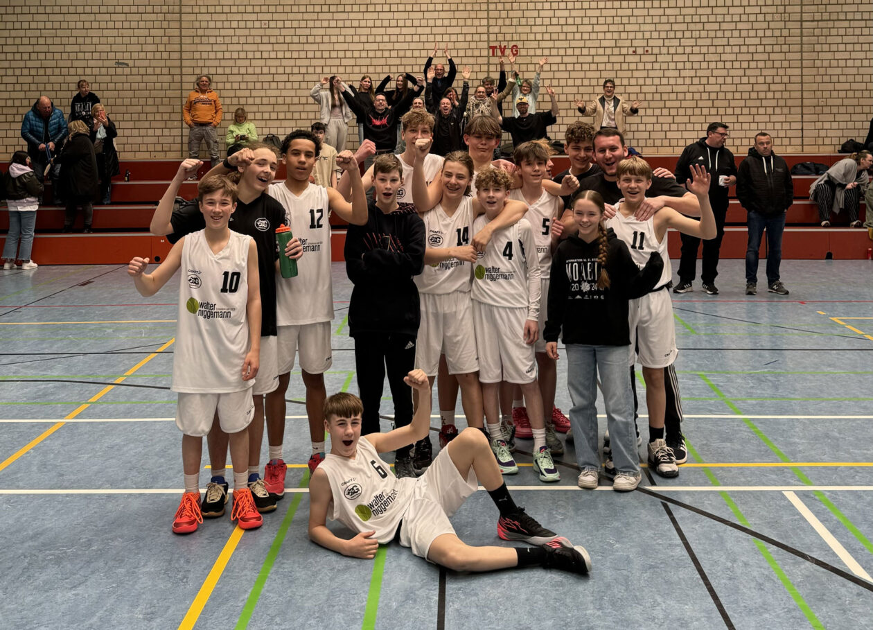 U14-1 zuhause ungeschlagen!